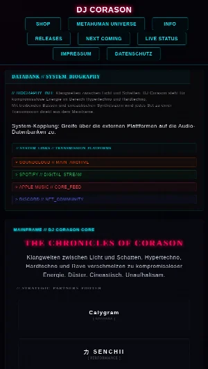 Screenshot DJ Corason – Mobil
