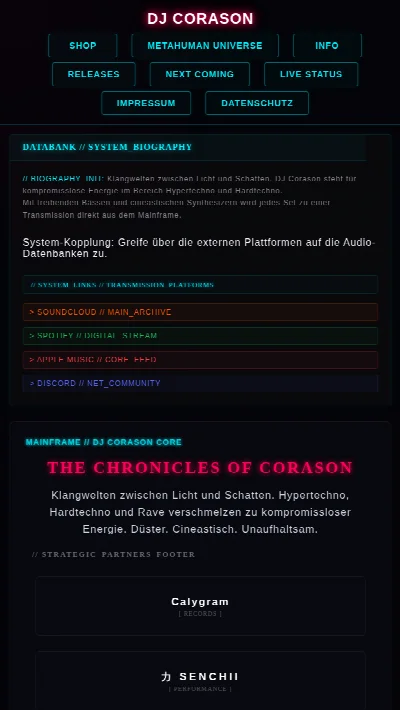 Screenshot DJ Corason – Tablet