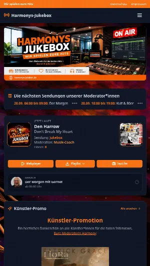 Screenshot Harmonys Jukebox – Mobil