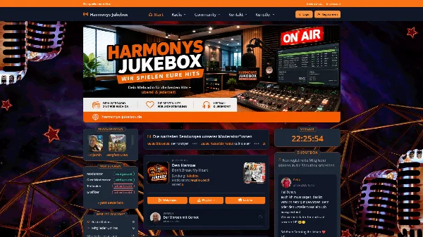 Screenshot Harmonys Jukebox – Desktop