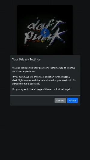 Screenshot LB Player – Mobil