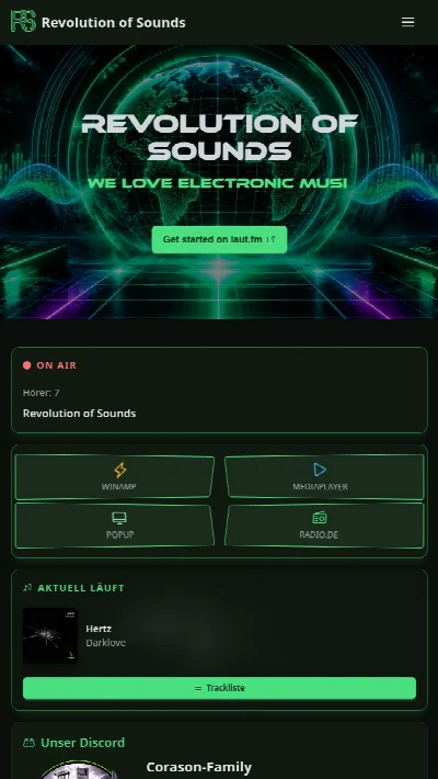 Screenshot Revolution of Sounds – Tablet